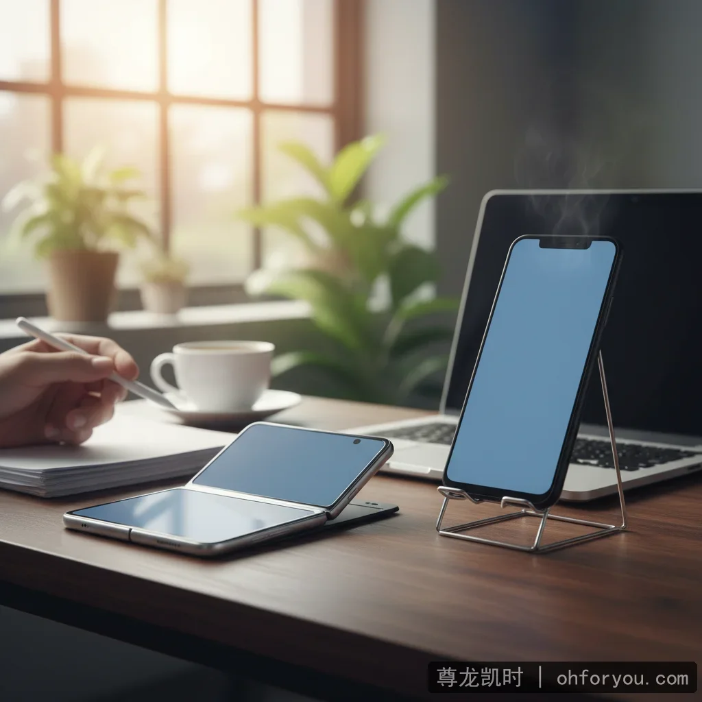 折叠屏手机对比直板机，散热性能差异成关注焦点